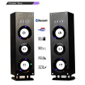 lila, schwarz, rot, blau, golden home karaoke bluetooth turm lautsprecher unterstützen USB / TF karte / Audio / FM / Bluetooth